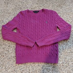 Rare Pink Ralph Lauren Crewneck Sweater